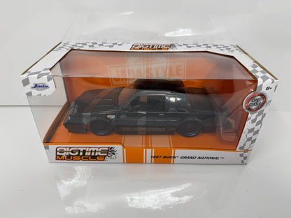 Jada Bigtime Muscle 1987 Buick Grand National Blackbird MiJo Excl. 1:24 Diecast