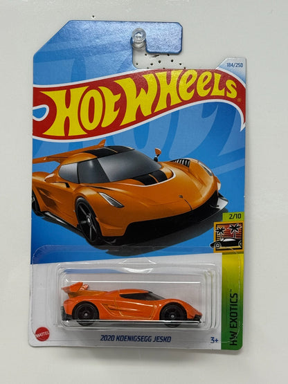Hot Wheels Exotics 2020 Koenigsegg Jesko 1:64 Diecast Orange
