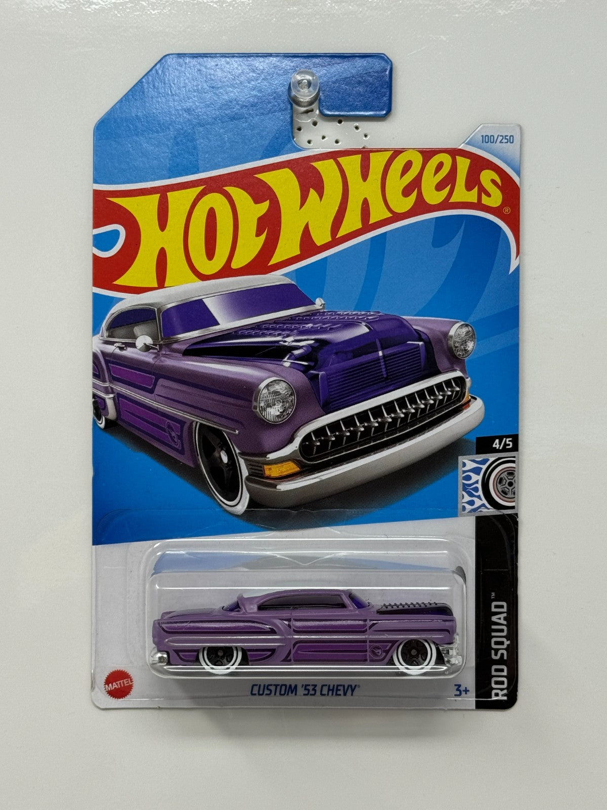 Hot Wheels Treasure Hunt Rod Squad 1953 Chevy Custom 1:64 Diecast