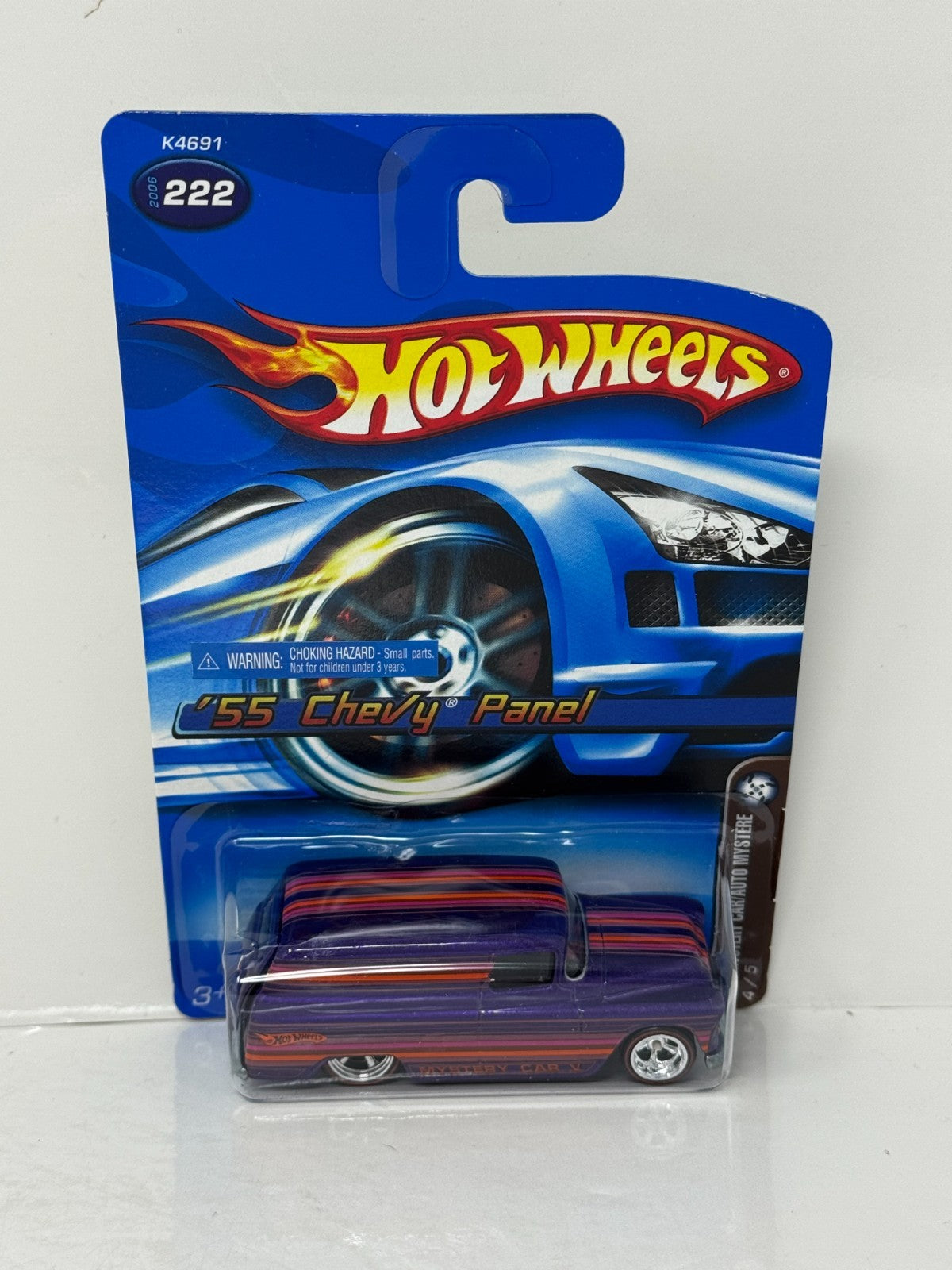 Hot Wheels 2006 Mystery Car 1955 Chevy Panel 1:64 Diecast
