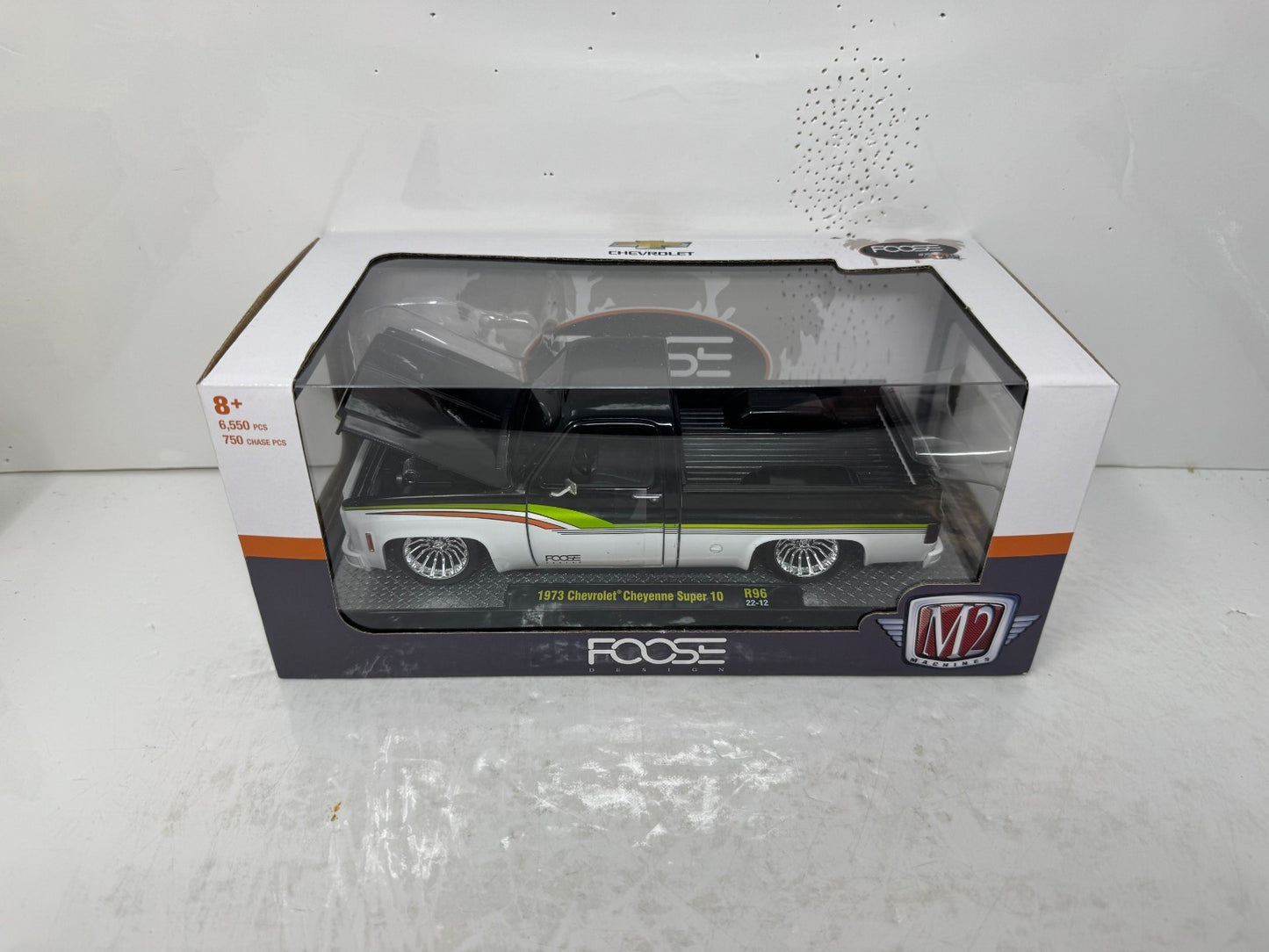 M2 Machines Foose 1973 Chevrolet Cheyenne Super 10 1:24 Diecast