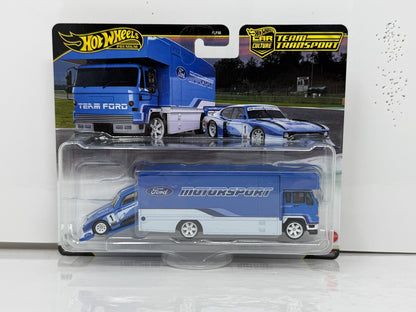 Hot Wheels Premium Team Transport #88 Ford Capri Gr.5 Fleet Flyer 1:64 Diecast