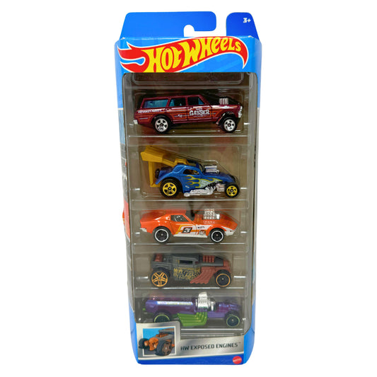 Hot Wheels HW Exposed 5-Pack Gift Set 1:64 Diecast