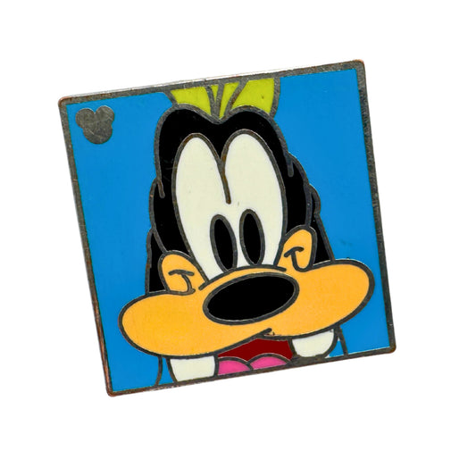 DLR Disney Goofy Character Faces Hidden Mickey Trading Pin DC2S8