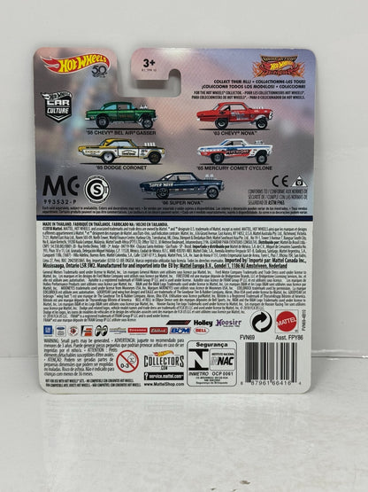 Hot Wheels Premium Drag Strip Demons 1955 Chevy Bel Air Gasser 1:64 Diecast