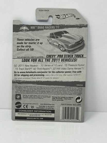 Hot Wheels HW Drag Racers Chevy Pro Stock Truck 1:64 Diecast Factory Sealed