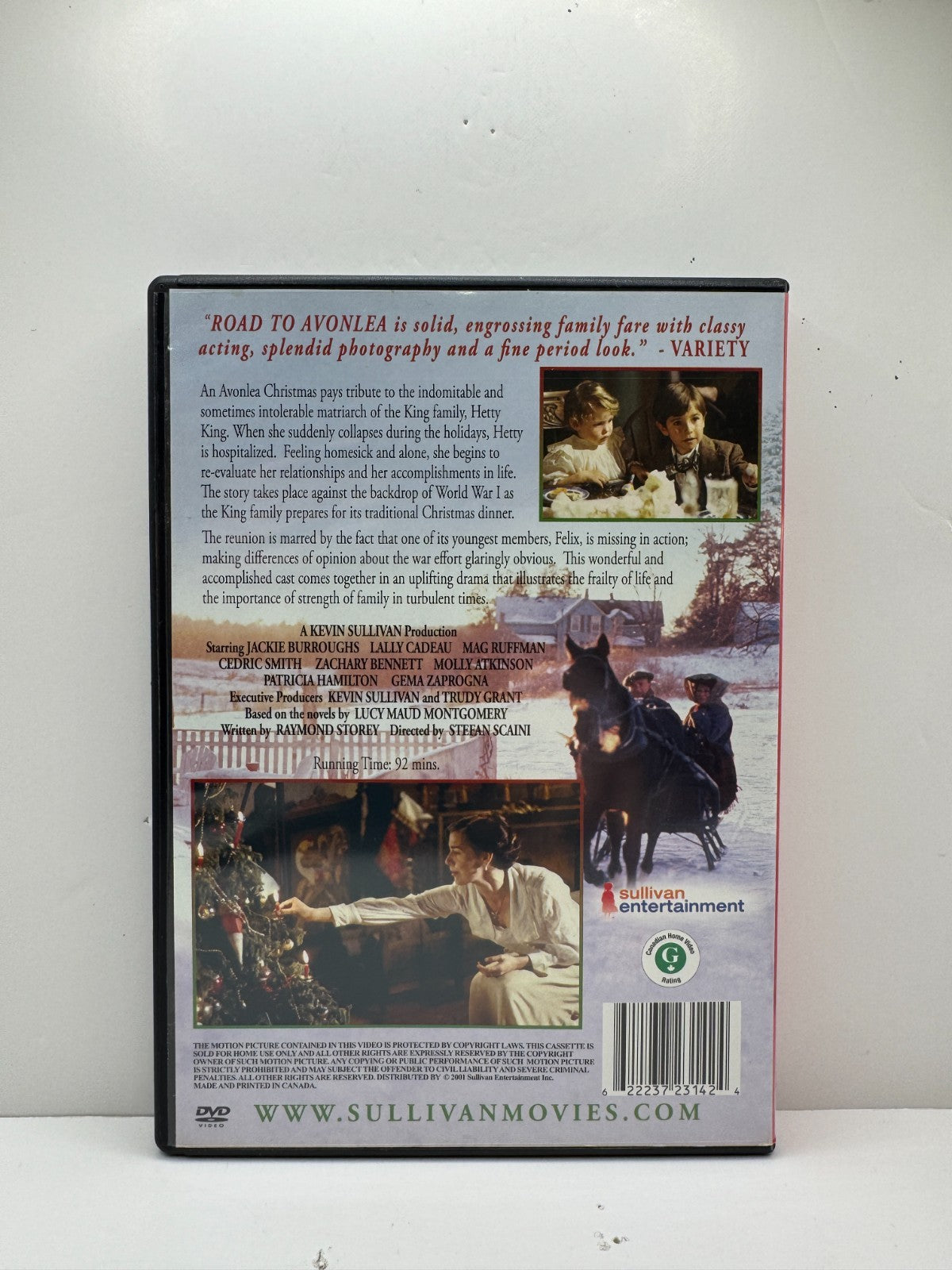 An Avonlea Christmas Movie (DVD) Family Holiday