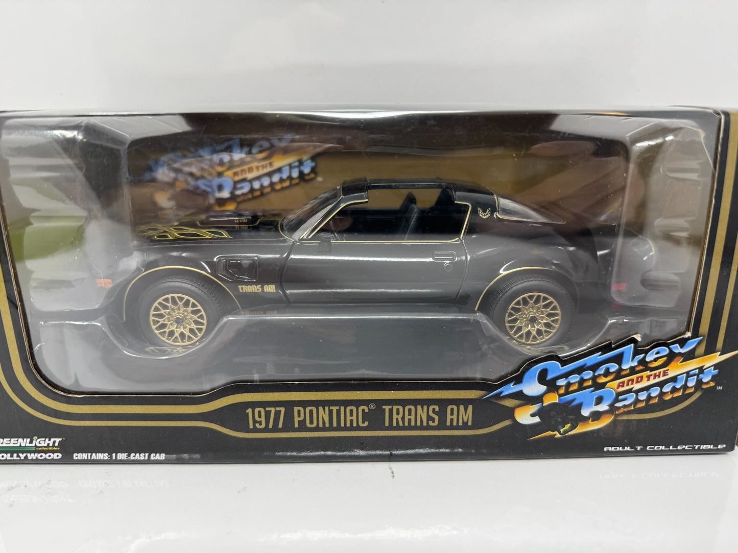Greenlight Hollywood Smokey and the Bandit 1977 Pontiac Trans Am 1:24 Diecast