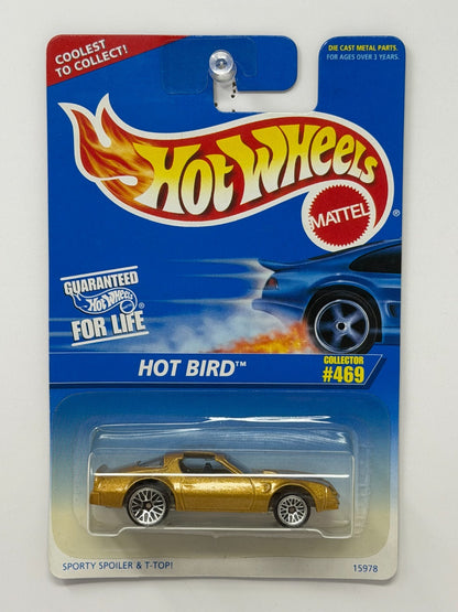 Hot Wheels Pontiac Hot Bird Collector 469 1:64 Diecast Gold V2