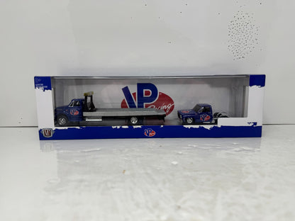 M2 Machines VP Racing 1976 GMC Sierra Grande 15 & Hauler 1:64 Diecast