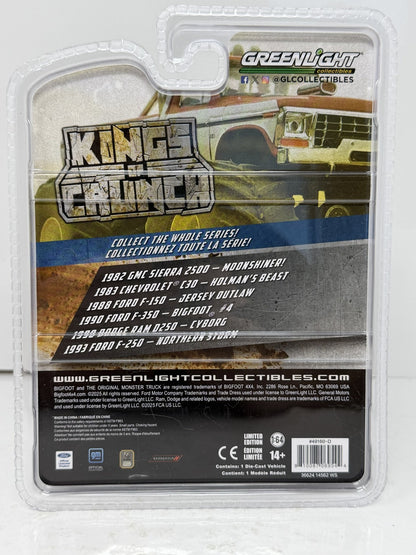 Greenlight Kings of Crunch 1990 Ford F-350 Bigfoot #4 CHASE 1:64 Diecast