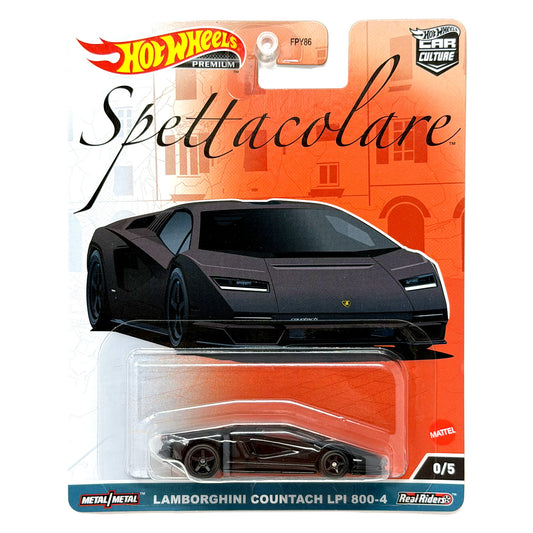 Hot Wheels Premium Spettacolare Lamborghini Countach CHASE 1:64 Diecast