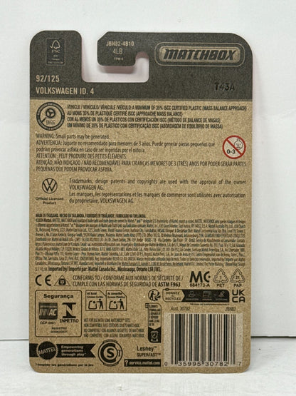 Matchbox Volkswagen ID.4 1:64 Diecast