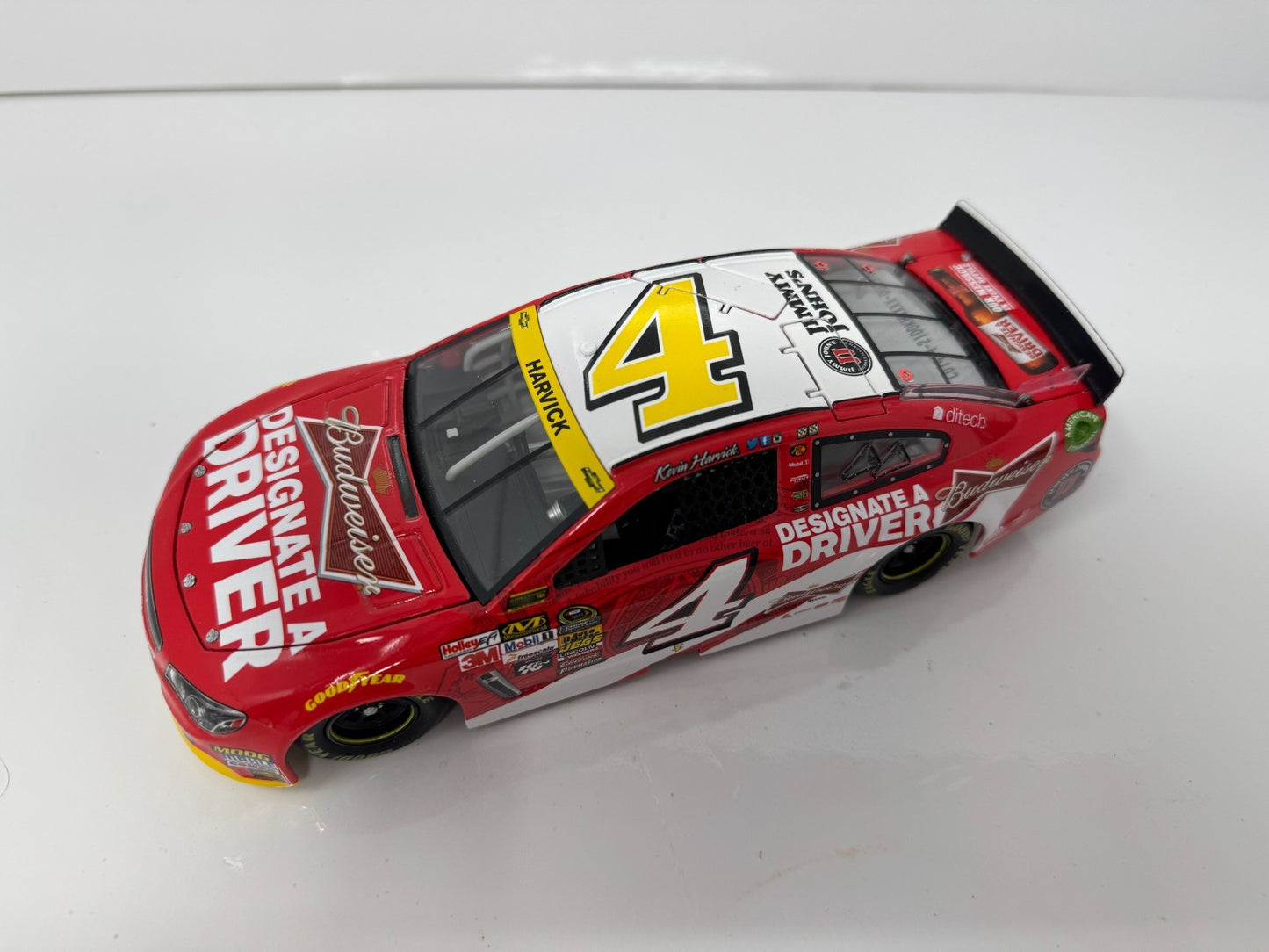Lionel NASCAR Kevin Harvick #4 Budweiser Designate A Driver 2014 SS 1:24 Diecast