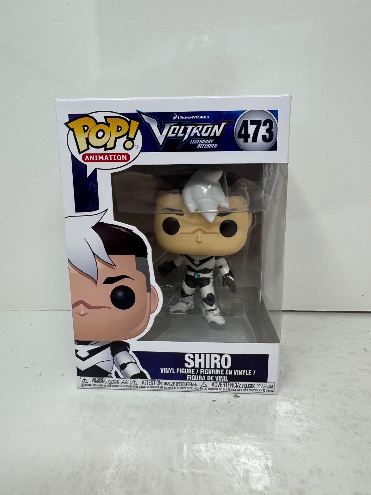 Funko Pop! Animation Voltron Legendary Defender Shiro #473 Vinyl Figure