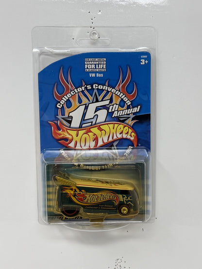Hot Wheels 2001 15th Collectors Convention Volkswagen Drag Bus 1:64 Diecast