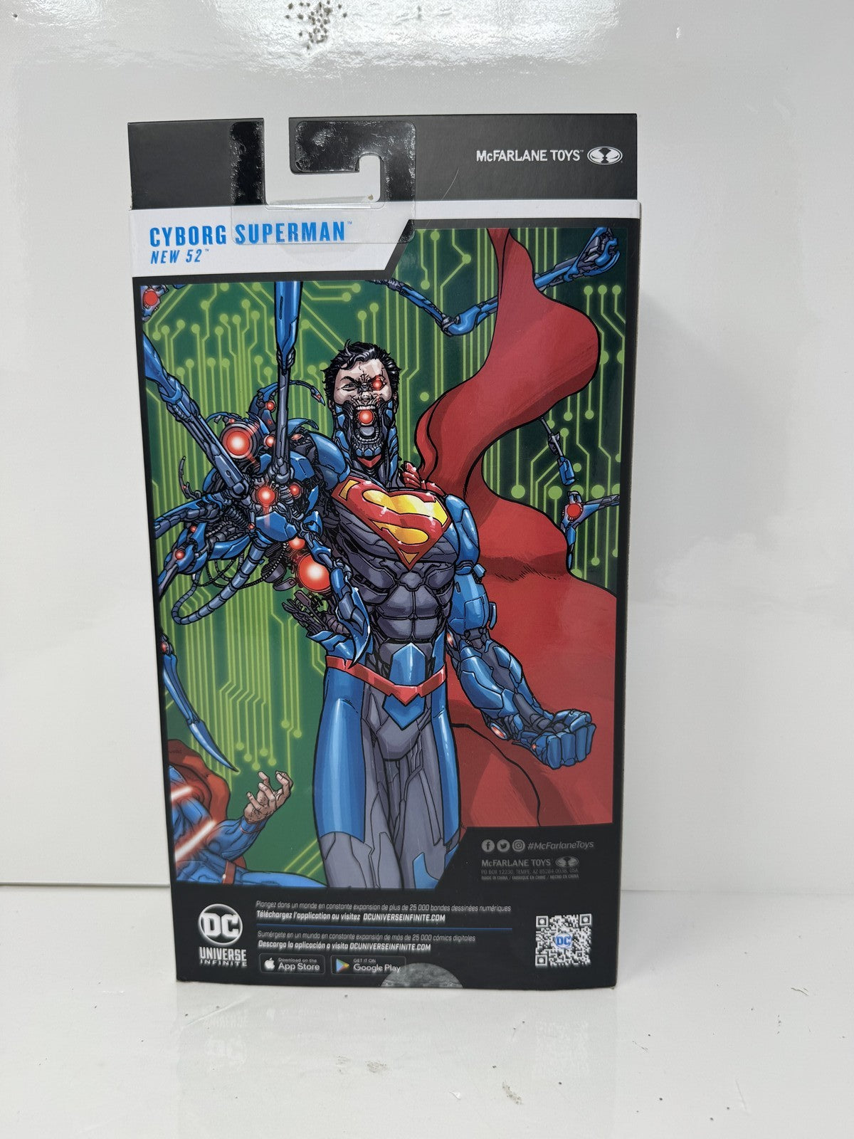 McFarlane DC Multiverse Cyborg Superman New 52 Action Figure