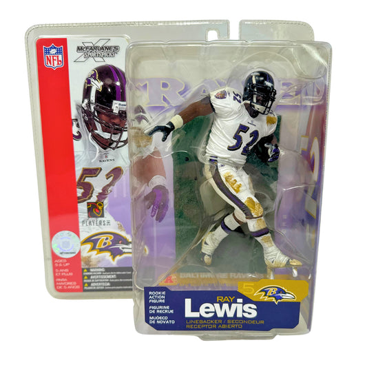 McFarlane NFL Ray Lewis Baltimore Ravens Series 5 Rookie Figure