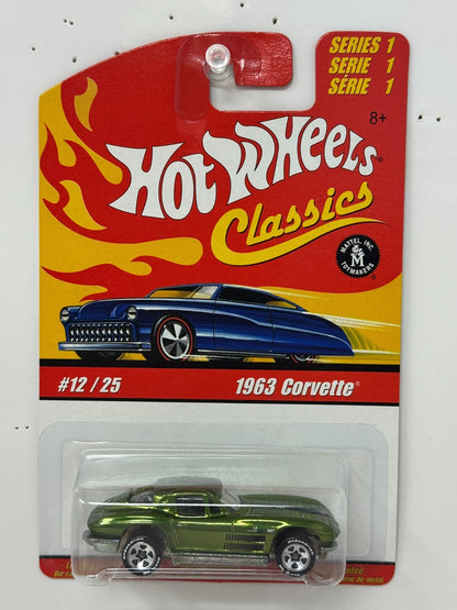 Hot Wheels Classics 1963 Corvette 1:64 Diecast