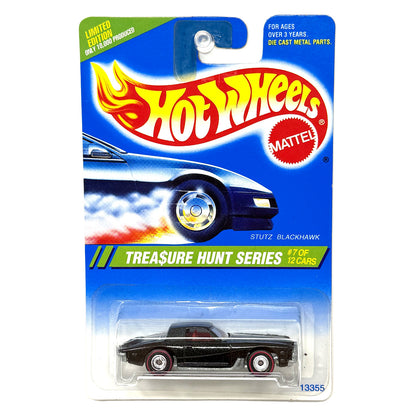 Hot Wheels 1995 Treasure Hunt Series Stutz Blackhawk 1:64 Diecast Black