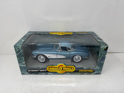 Ertl American Muscle 1961 Chevrolet Corvette 1:18 Diecast