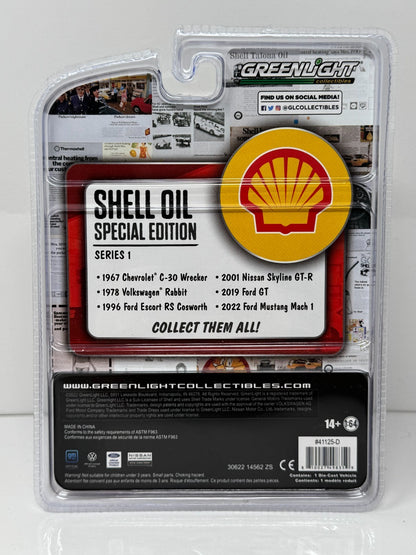 Greenlight Special Edition 2001 Nissan Skyline GT-R Shell V-Power 1:64 Diecast
