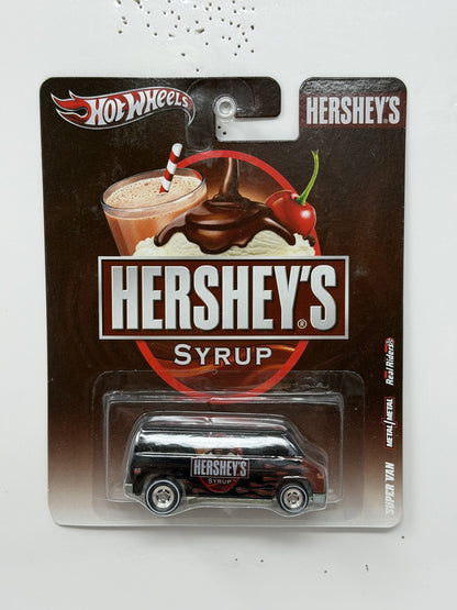 Hot Wheels Hershey's Syrup Super Van 1:64 Diecast Real Riders
