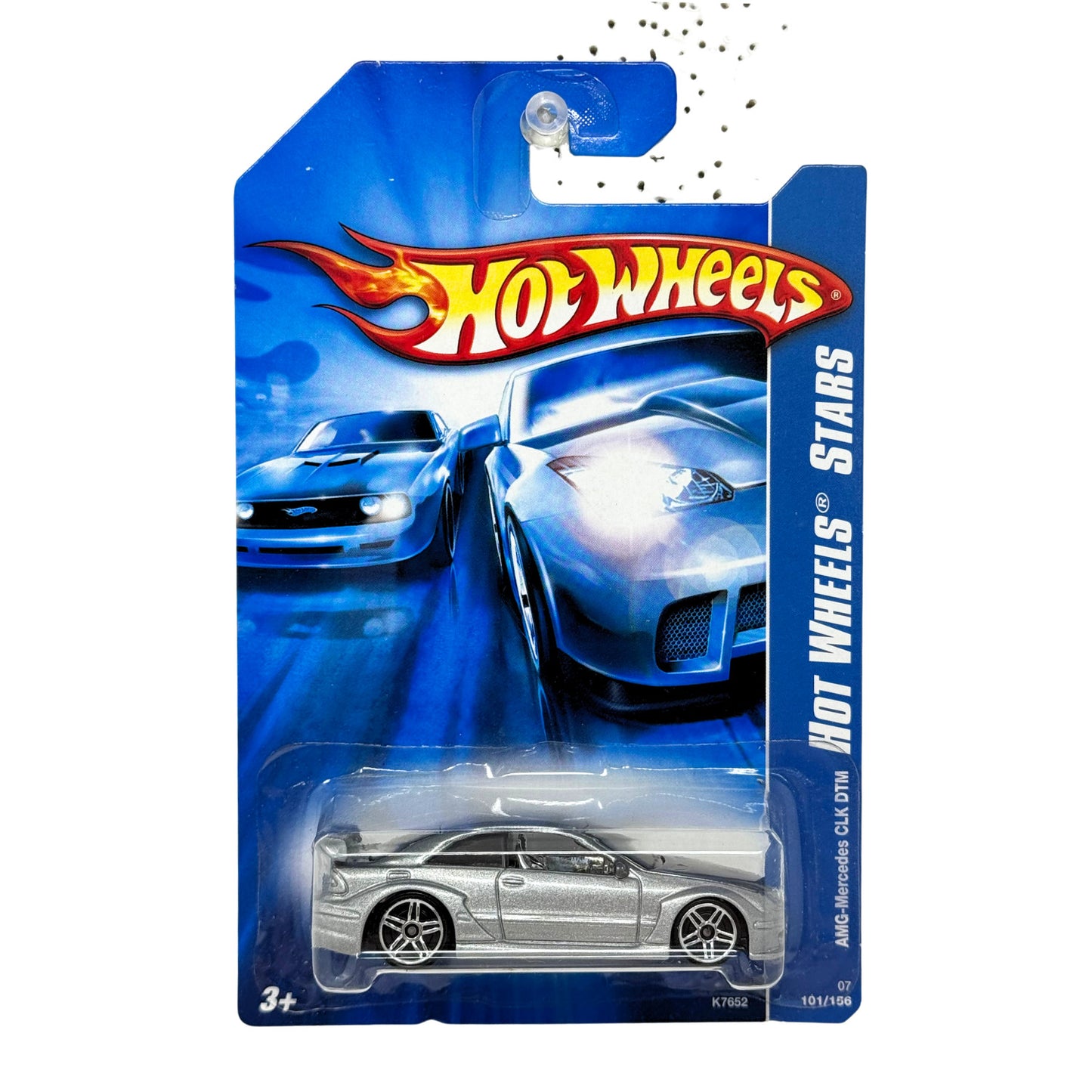 Hot Wheels Stars 2007 AMG Mercedes CLK DTM 1:64 Diecast Silver
