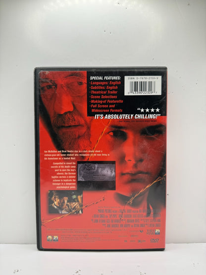 Apt Pupil (DVD) Ian McKellen Thriller