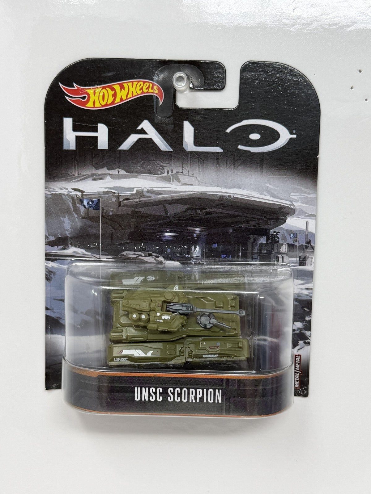 Hot Wheels Retro Entertainment Halo UNSC Scorpion 1:64 Diecast