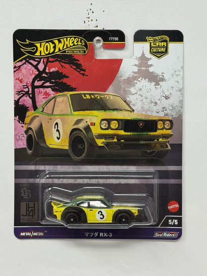 Hot Wheels Premium Japan Historics 4 Mazda RX-3 1:64 Diecast