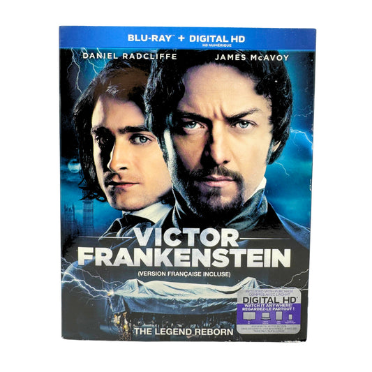 Victor Frankenstein (Blu-ray) James McAvoy Sci-Fi Good Condition!!!