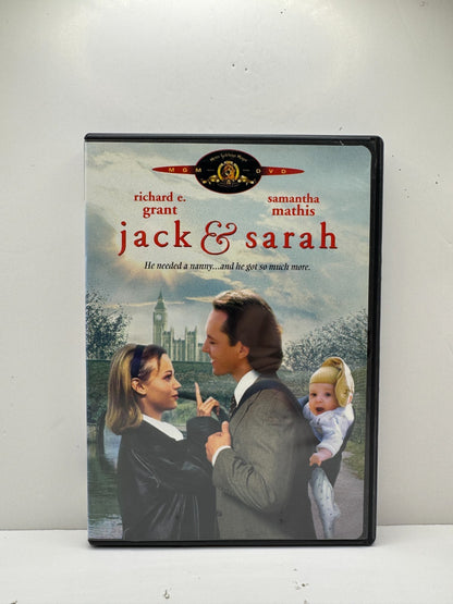 Jack & Sarah (DVD) Richard E. Grant Romantic Comedy