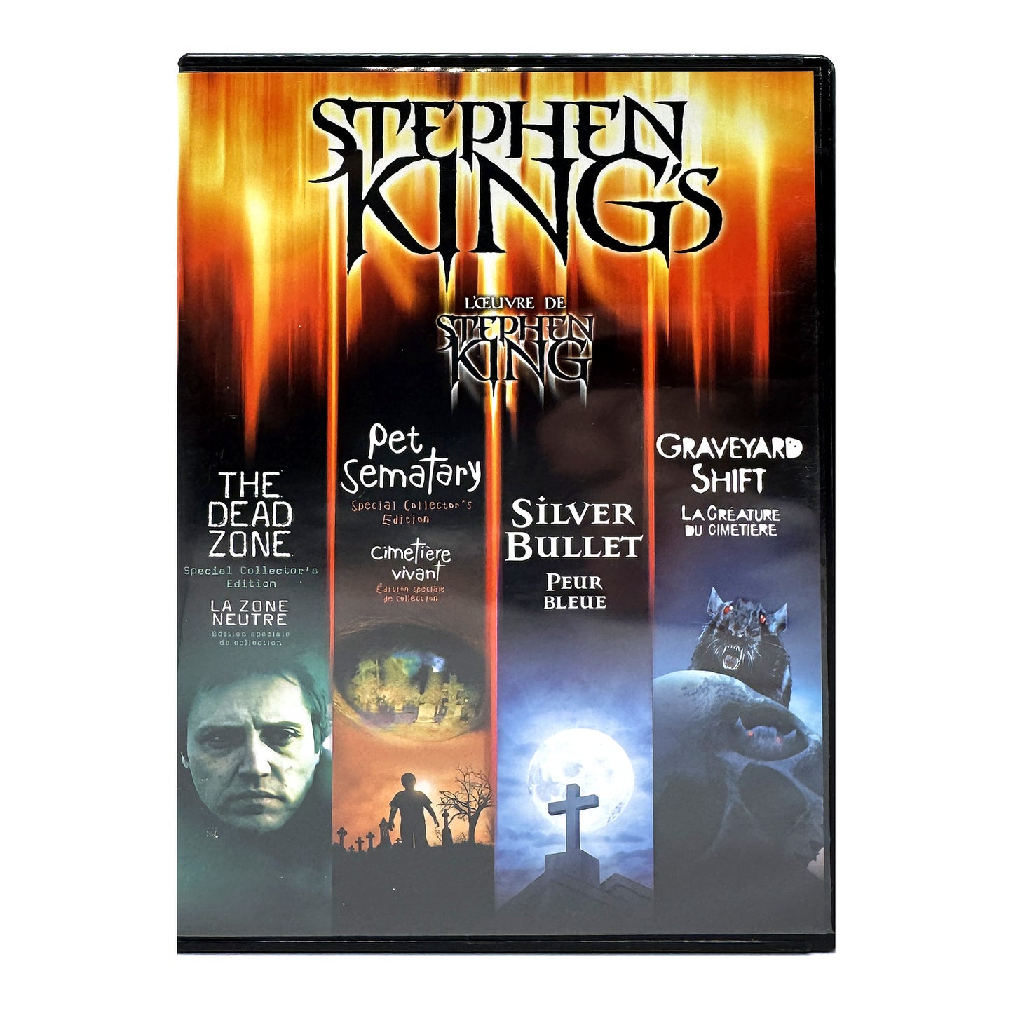 Dead Zone / Pet Sematary / Silver Bullet / Graveyard Shift (DVD) Stephen King