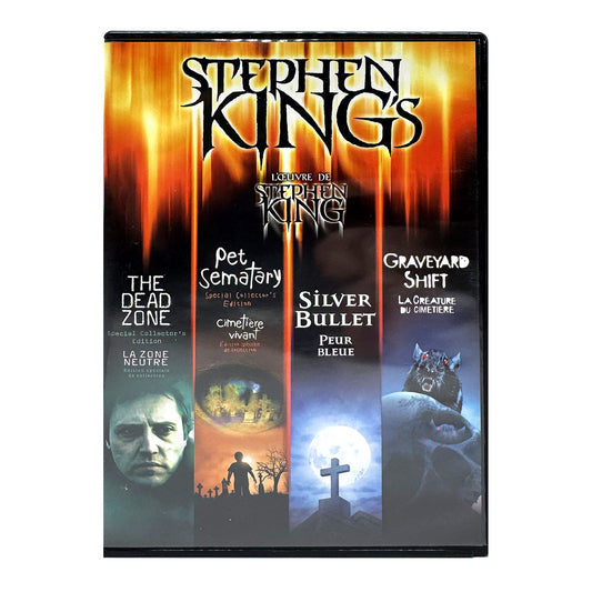 Dead Zone / Pet Sematary / Silver Bullet / Graveyard Shift (DVD) Stephen King