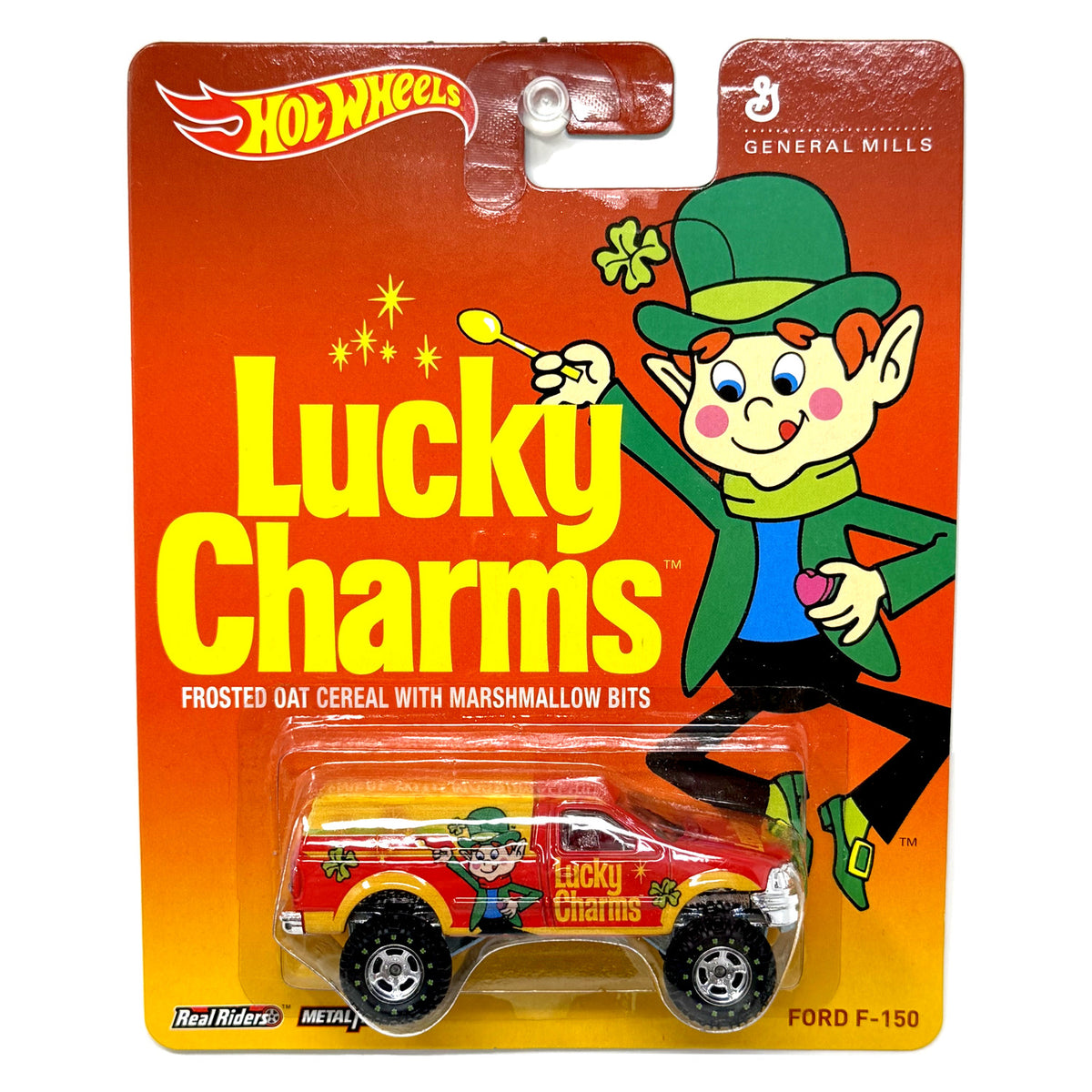 Hot Wheels General Mills Lucky Charms Ford F-150 1:64 Real Riders