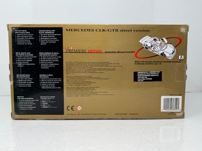 Maisto Mercedes CLK-GTR Street Version Premiere Edition 1:18 Diecast