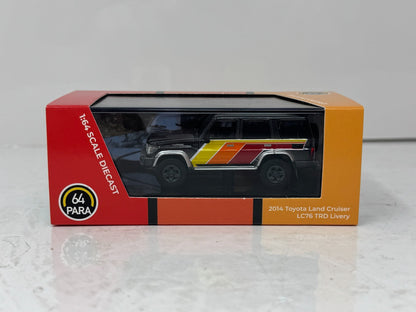 Paragon 2014 Toyota Land Cruiser LC76 TRD Livery 1:64 Diecast Para 64