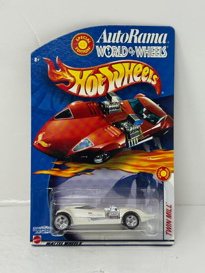 Hot Wheels AutoRama World of Wheels Twin Mill II White 1:64 Diecast