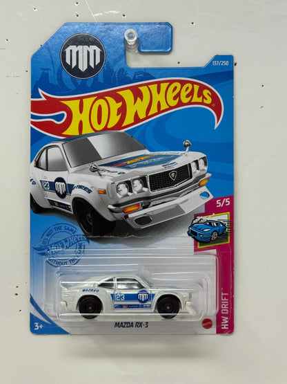Hot Wheels Super Treasure Hunt Mazda RX-3 HW Drift 1:64 Diecast