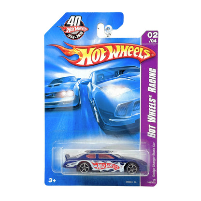 Hot Wheels Racing Dodge Charger Stock Car 1:64 Diecast Blue