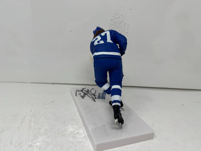 McFarlane NHL Darryl Sittler Toronto Maple Leafs Figure Auto Signed