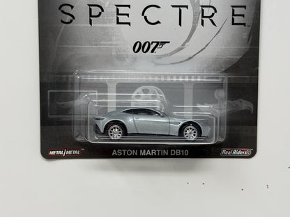 Hot Wheels Premium 007 James Bond Aston Martin DB10 1:64 Diecast Real Riders