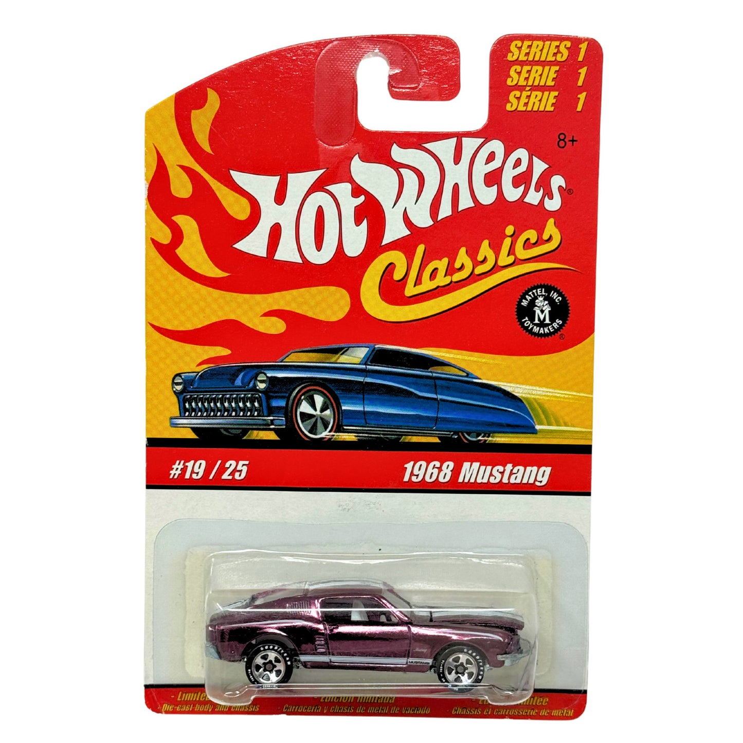 Hot Wheels Classics 1968 Mustang Series 1 Muscle Car 1:64 Diecast
