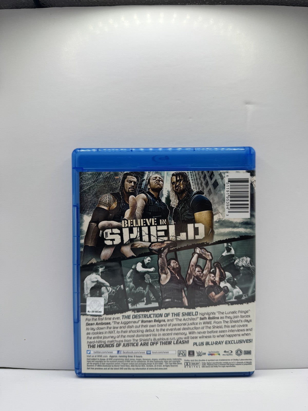 Destruction of the Shield (Blu-ray) The Shield Wrestling