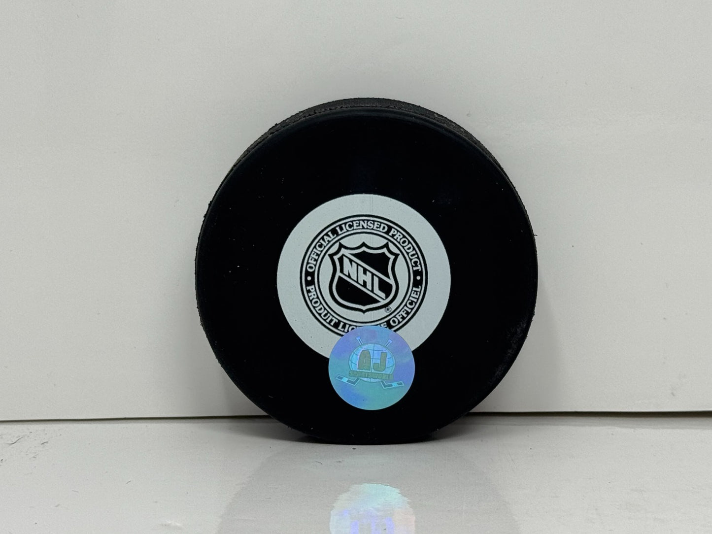 Bernie Parent Toronto Maple Leafs Signed NHL Autograph Puck Silver Auto COA AJ's