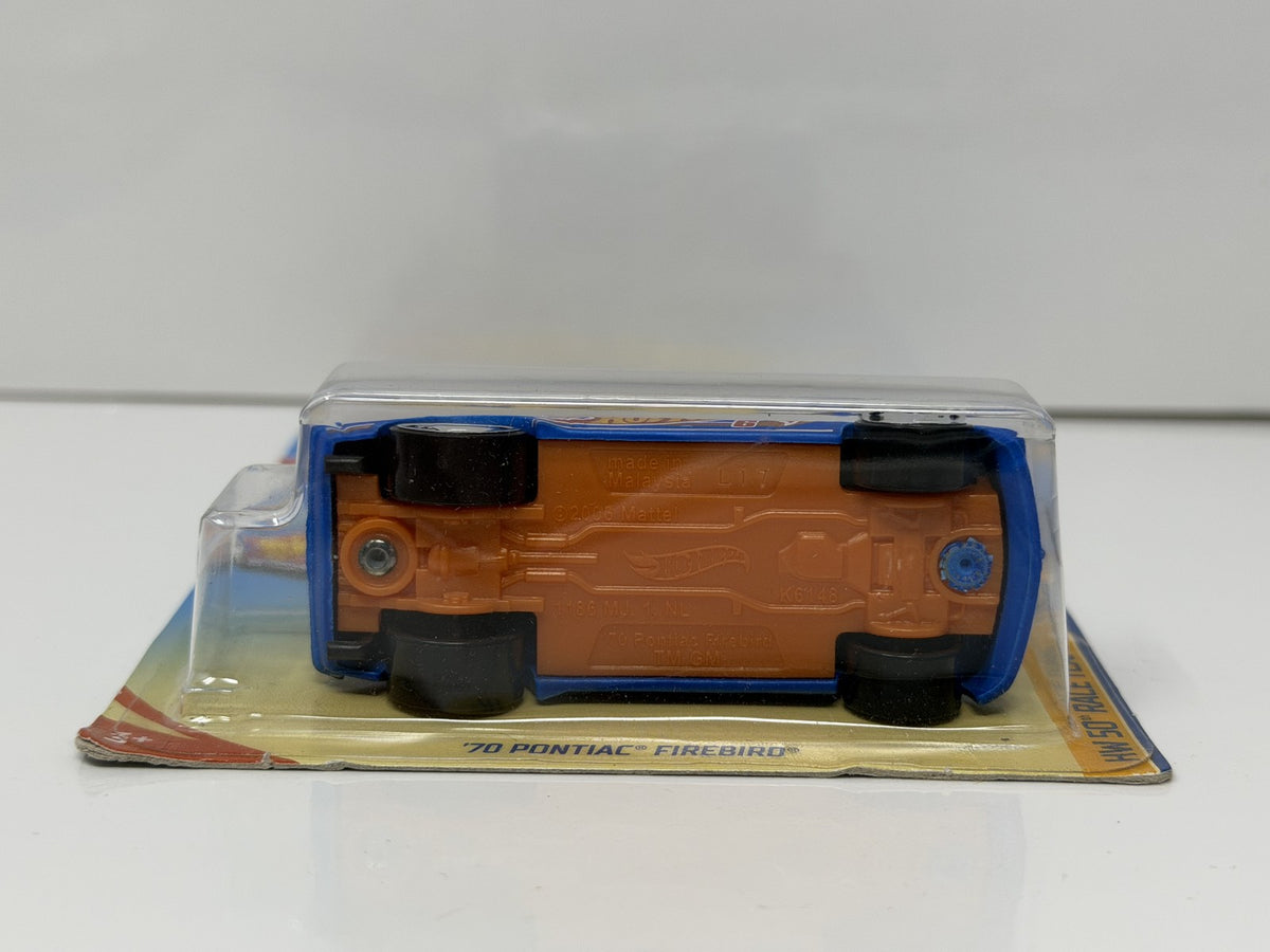 Hot Wheels 50th Race Team 1970 Pontiac Firebird 1:64 Diecast Blue