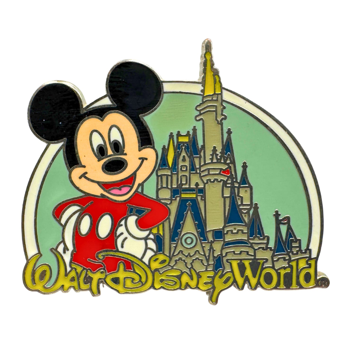 WDW Disney Mickey Mouse Where Dreams Come True Starter Trading Pin DC2S11