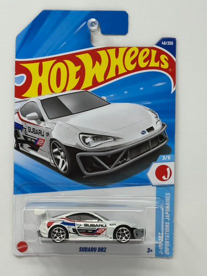 Hot Wheels J-Imports Subaru BRZ 1:64 Diecast White