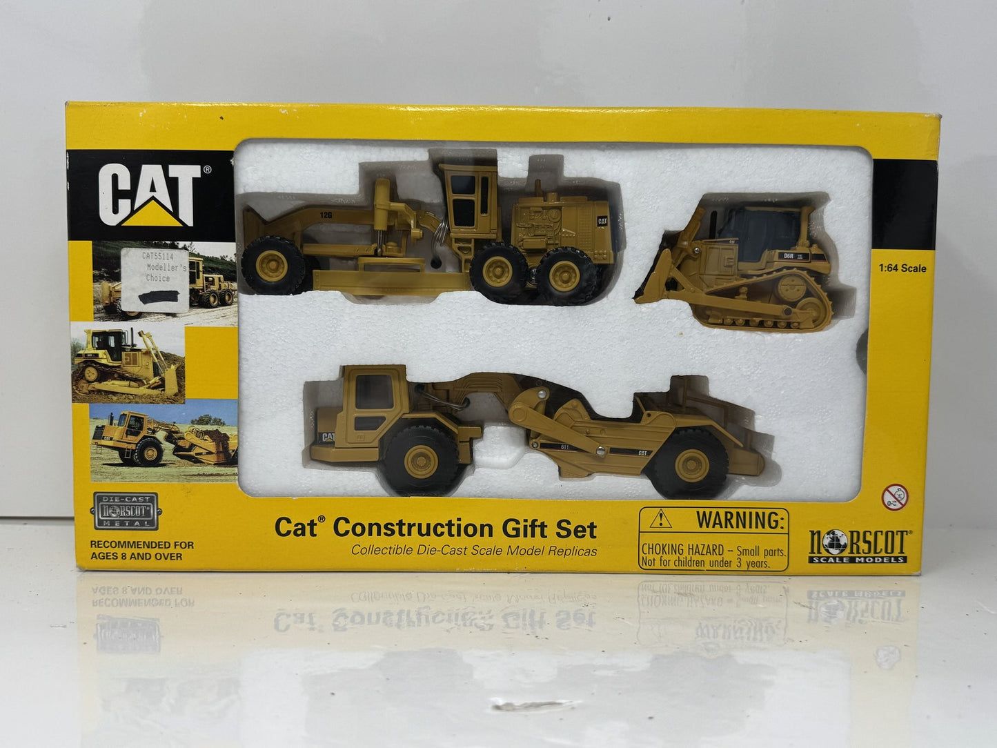 Norscot CAT Construction Gift Set 1:64 Scale Diecast